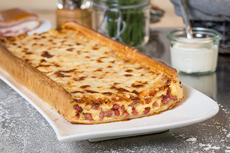 Quiches surgelées